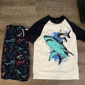 Two piece boys size swim set